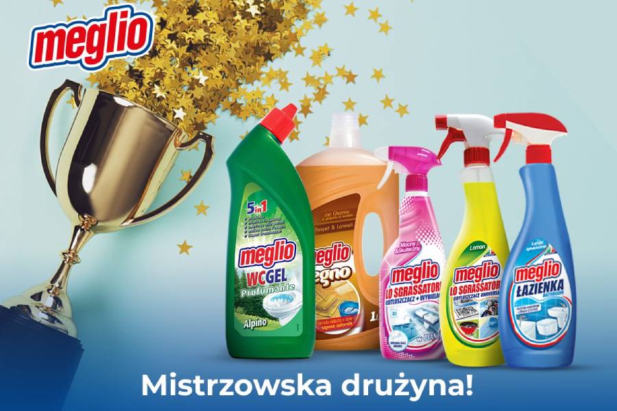 a Meglio termékek háztartási vegyszer-forgalmazója Lengyelországban 01